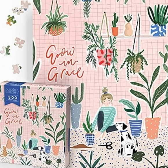 Puzzle Crush Grow In Grace 500 Piece puzzle New - Picture 2 of 13